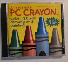 Arts & Letters PC Crayon (CD-Rom, 1995) picture