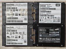 Lot of 4 240GB/250GB SSD - Major Brands picture