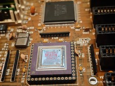 Vintage 387 68-Pin CPGA FPU CHIPS C&T SUPER MATH J38700DX-25 *TESTED* picture