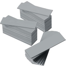 Outus 30 Pieces 2.6 x 0.8 x0.1 Inch Silicone Thermal Pad Reusable Dark Gray picture