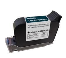 A Level PS100 Ink Cartridge Quick Dry 12.7mm Original BlackA High Adhesion Print picture