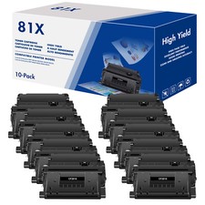10x CF281X Toner Compatible For HP 81X LaserJet M605n M605dn M605X M630dn M606dn picture
