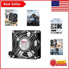 Metal 120mm AC Muffin Fan - Heavy-Duty, High Performance, DIY Cooling Solutions picture