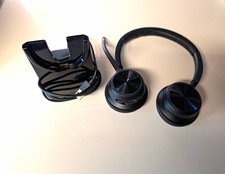 Plantronics Voyager 4320 UC Bluetooth On-Ear Boom Mic USBCharging Base No Dongle picture