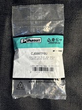 Panduit CJ688TPBU Mini-Com® TX6™ PLUS TP Style UTP Jack Module, Blue (Qty 24) picture