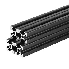 2020 T Slot Aluminum Extrusion 100mm(3.9 Inch) Black European Standard Anodiz... picture