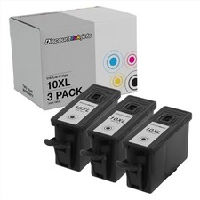 LD For Kodak #10 3pk 8237216 Black ink EasyShare 5100 5300 5500 ESP3 hero picture
