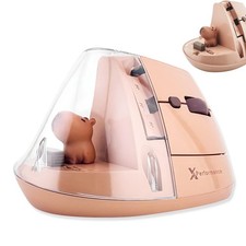 X9 Performance Wireless Vertical Ergonomic Mouse  Click with Capybara  BT + 2... picture