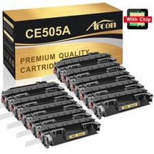 10x 05A Toner Compatible For HP CE505A LaserJet P2030 P2035n P2050 P2055x picture