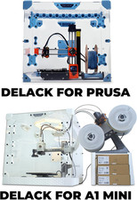 DELACK 3D Printer Enclosure for Bambu Lab A1 Mini, Prusa MK4, MK3 & Mini with picture