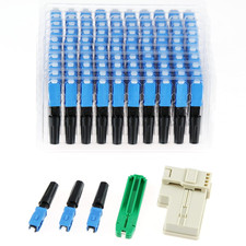 20pcs SC UPC Fiber Optic Quick Connector with Matched Tools Fiber Fast Connector picture