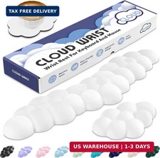 Sushret Cloud Wrist Rest for Keyboard and Mouse, Cloud Keyboard Wrist Rest picture