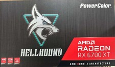 PowerColor HellHound AMD Radeon RX 6700 XT 12GB - Excellent Condition picture