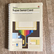 *Unopened* 1981 Apple II Super Serial Card Installation And Operating Manual picture