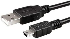 Replacement USB PC Charger Charging Cable Cord For TI-84 Plus C 3 feet, Black picture