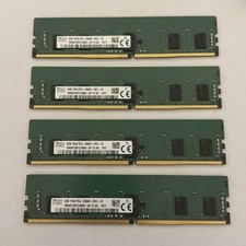 SK Hynix 32GB (4x8GB) 1Rx8 PC4-2666V-RD1-12 ECC REG Server RAM HMA81GR7CJR8N-VK picture