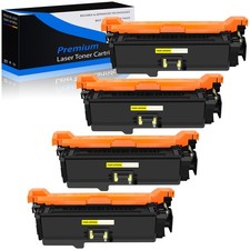 4PK Yellow Toner for HP CE402A 507A LaserJet 500 Color M551 M551dn M570 M575dn picture