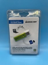  Iogear GFR204SD Flash Card MicroSD/SD/MMC Reader/Writer USB 2.0 NEW picture