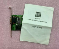 S3 Savage4 AGP VIDEO CARD 8MB 1368MLA 94V-0 Vintage Graphics - Excellent Cond. picture