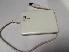 Western Digital Elements 1 TB Portable External USB 3.0 Disk, White, Good Health picture
