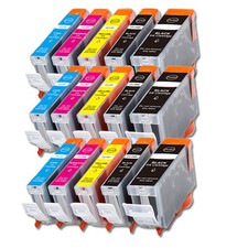 15 PK Premium Ink Cartridges for PGI-225 CLI-226 Canon MG5120 MG5220 MG5320 picture
