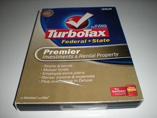 Turbotax 2007 Premier with state. Ugly Box. New sealed blemished box. picture