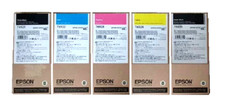 5 x Original Ink Epson Surecolor SC T3000 T3200 T5200 T5270 / T6921 -T6925 Set picture