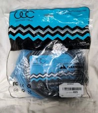 ULTRA CLARITY CABLES CAT 6 ETHERNET CABLE (25ft) 2 Pack, BLACK/BLUE picture