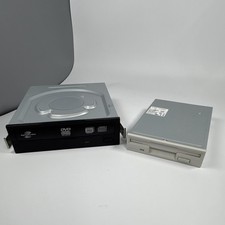 Sony MPF920 Floppy + Lite-On iHAS224 DVD Burner Lot Untested picture