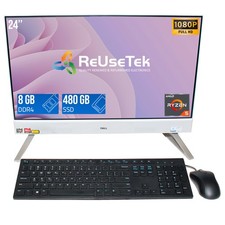 Dell Inspiron 24-5415 AIO 24 in AMD Ryzen 5 5625U 8GB RAM 480GB SSD Win 11 Pro picture