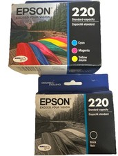 Epson  Lot (2).  Black,, Cyan/Magenta/Yellow 2018-2019 picture