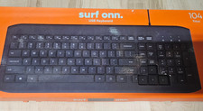Surf Onn 100009052 USB Wired Full-size Computer Keyboard, 104-Keys, 5 ft cord picture