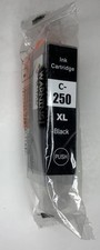 Lot of  (4)  K-Ink C250XL Black Canon Compatible Ink Cartridges - New (Sealed) picture