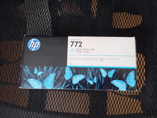 2020 GENUINE HP #772 300ml Light Cyan Cartridge CN632A DESIGNJET Z5200 SEALED picture