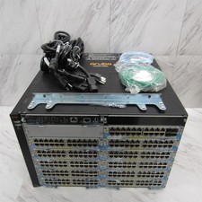 HPE Aruba 5412R zl2 Network Switch 10x J9534A 1xJ9535A & 4x J9829A 1100W w/ Ears picture