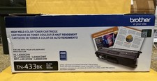 Brother OEM Genuine TN-433BK High Yield Black Toner Cartridge Sealed New picture