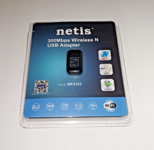 Netis 300Mbps Wireless N USB Adapter WF2123 Wi-Fi - OPEN Package picture