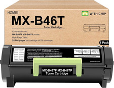 MX-B46T Black Toner Cartridge with Chip for Sharp MX-B467F and MX-B467P Printers picture