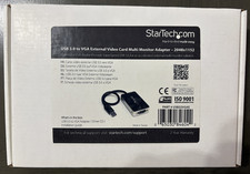 StarTech USB32VGAE USB 3.0 to VGA External Video Graphics Adapter Open Box picture
