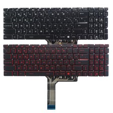 Laptop Latin Spanish Keyboard for MSI GF62 GF62VR GF72VR GP73 LEOPARD MS-17C6 picture