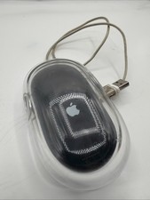 APPLE IMAC PRO MOUSE Wired USB DESKTOP MOUSE M5769 Clear Transparent Shell VGC picture