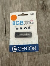 Centon DataStick Pro 8GB USB 2.0 Flash Drive Sealed New Retail Pack picture
