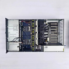 ASUS ESC8000A-E12 4U 8 GPU Server For NVIDIA A100 H100 80GB /4*3000W PSU picture