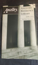 Ancestry Reference Library 1998 Ed  genealogical reference instructional (12804) picture
