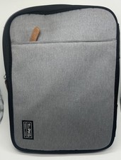 PKG Toronto Laptop Sleeve 13”–14” Gray Zipper Case Tablet MacBook Bag picture
