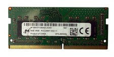 Micron 8GB (1x8GB) PC4-19200 DDR4-2400T SODIMM Laptop Memory MTA8ATF1G64HZ-2G3E1 picture