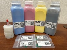(200g x 4) Toner Refill for OKI C831n C831dn MC873dn + 4 Chip (44844512 - 4509) picture