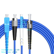 20m 25m 30m 50m 100m LC to LC SC FC ST UPC Single Mode Fiber Optic Patch Cord  picture