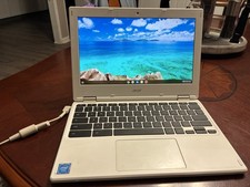 Acer Chromebook CB3-131 N15Q10 2GB RAM White Laptop w/ Charger Chrome OS picture