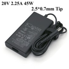 Genuine Delta 20V 2.25A 45W Charger ADP-45BEAA 2.5*0.7mm Tip Power AC Adapter picture
